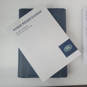 Land Rover Range Rover Evoque Owner's Handbook  Navy